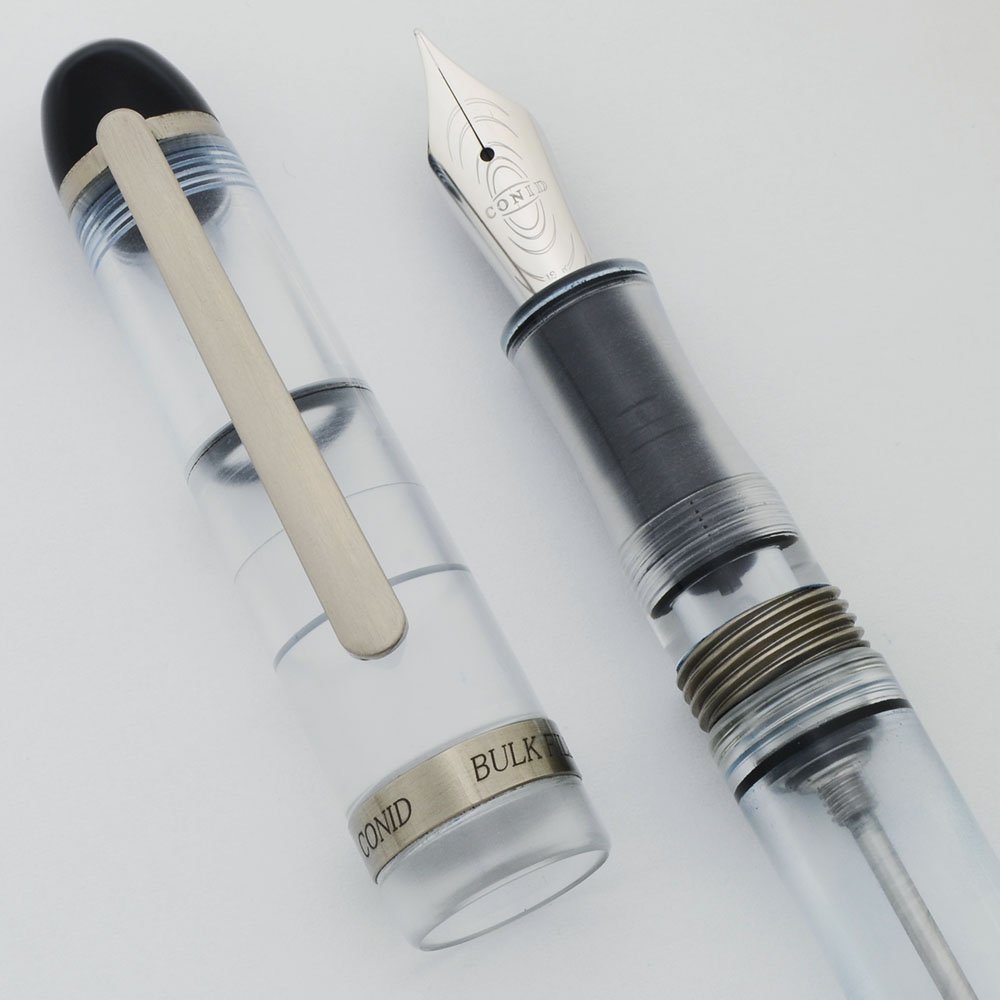Conid Bulk Filler Regular FPR 09-60 SL Fountain Pen - Black Delrin